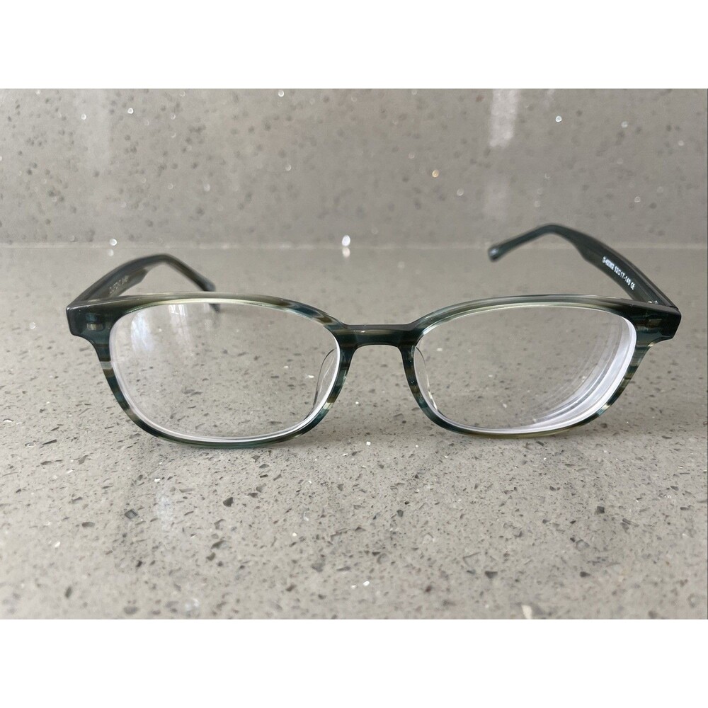 Dupont Sney eyeglasses full rim frames only blue D-62302 52-17-140 Green